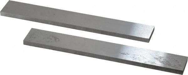 Starrett - 6" Long x 7/8" High x 3/16" Thick, Tool Steel Four Face Parallel - Sold as Matched Pair - Top Tool & Supply