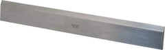 Starrett - 12 Inch Long x 1-13/32 Inch Wide x 11/64 Inch Thick, Beveled Edge Straightedge - 0.0004 Inch Edge Flatness, Steel, 0.0004 Inch Parallelism, 1 Beveled Edge - Top Tool & Supply