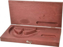 Starrett - Micrometer Case - 5" Max Measurement, Use with 216 & 216M Series Digital Micrometers - Top Tool & Supply