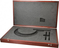 Starrett - Micrometer Case - 7" Max Measurement, Use with 216 & 216M Series Digital Micrometers - Top Tool & Supply