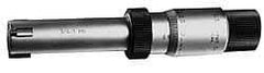 Starrett - 4 to 5", 4" Gage Depth, Mechanical Inside Hole Micrometer - 0.0003" Graduation, 0.00025" Accuracy, Ratchet Stop Thimble - Top Tool & Supply