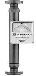 King - 2" Flange Port PVC/Hastelloy Flowmeter - 125 Max psi, 100 GPM, PVC - Top Tool & Supply