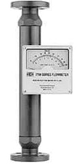 King - 2" Flange Port PVC/Hastelloy Flowmeter - 125 Max psi, 100 GPM, PVC - Top Tool & Supply