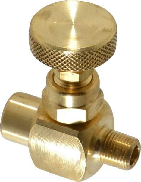 Made in USA - Needle Valve - Brass Valve - Top Tool & Supply