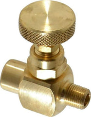 Made in USA - Needle Valve - Brass Valve - Top Tool & Supply