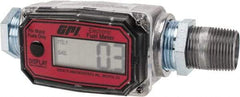 GPI - Economy Flowmeter - 300 Max psi, 3 to 30 GPM, Aluminum - Top Tool & Supply