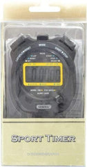 General - Small Display Stop Watch - Black - Top Tool & Supply