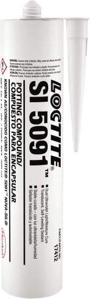 Loctite - 10.1 oz Cartridge Silicone - 0.33 min Working Time - Top Tool & Supply