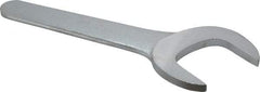 Proto - 55mm Standard Service Open End Wrench - 8-1/2" OAL, Single End, Satin Finish, 30° Head Angle - Top Tool & Supply