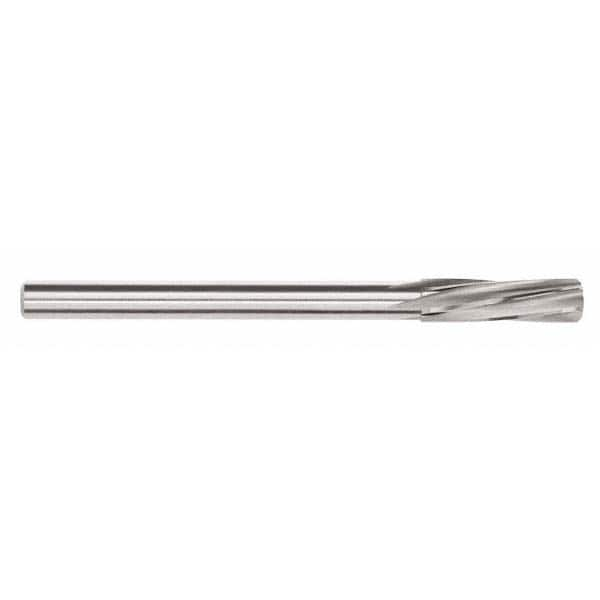 Magafor - 8.68mm Solid Carbide 6 Flute Chucking Reamer - Top Tool & Supply