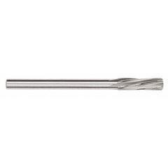 Magafor - 8.68mm Solid Carbide 6 Flute Chucking Reamer - Top Tool & Supply