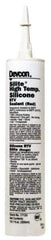 Devcon - 10.3 oz Cartridge Red RTV Silicone Joint Sealant - 500°F Max Operating Temp - Top Tool & Supply