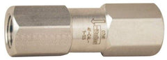 Parker - 3/4" Stainless Steel Check Valve - Inline, FNPT x FNPT, 6,000 WOG - Top Tool & Supply