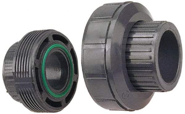 NIBCO - 1" Polypropylene Plastic Pipe Fitting - FPT x FPT End Connections - Top Tool & Supply