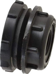 NIBCO - 3/4" Polypropylene Plastic Pipe Tank Adapter - Schedule 80, Tank x FPT End Connections - Top Tool & Supply