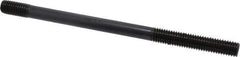 Gibraltar - 1/2-13 8" OAL Unequal Double Threaded Stud - Carbon Steel, Black Oxide Finish, 2-1/2" Long Thread Length, 3/4" Short Thread Length - Top Tool & Supply