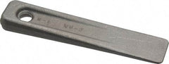 Gibraltar - 5" OAL, Carbon Steel Clamp Wedge - 1" Wide, 1/2" at Thick End, Class CA Grade - Top Tool & Supply