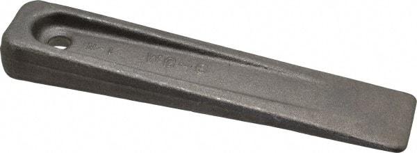 Gibraltar - 6" OAL, Carbon Steel Clamp Wedge - 1-1/4" Wide, 3/4" at Thick End, Class CA Grade - Top Tool & Supply