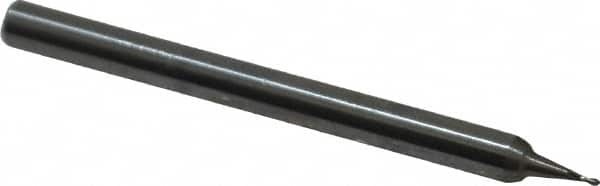 Magafor - 0.5mm Body Diam, 90°, 1-1/2" OAL, Solid Carbide Spotting Drill - Top Tool & Supply