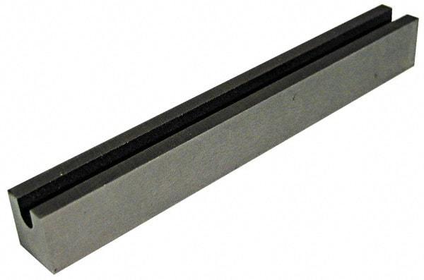 Eclipse - 1/4" Channel Width, 6" Long, 15 kg Max Pull Force, Rectangle Alnico Channel Magnet - 3/4" Overall Width, 550°C Max Operating Temp, 1/2" High, Grade 5 Alnico - Top Tool & Supply