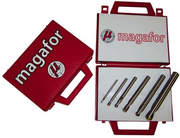 Magafor - Spotting Drills Body Diameter (Inch): 3/8 Body Diameter (Decimal Inch): 0.3750 - Top Tool & Supply