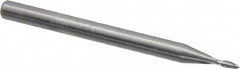 Magafor - 1.2mm Body Diam, 90°, 1-1/2" OAL, Solid Carbide Spotting Drill - Top Tool & Supply