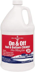 CRC - Water-Based Solution Hull and Bottom Cleaner - 1 Gallon Bottle, 32° F Freezing Point - Top Tool & Supply