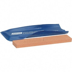 Norton - 4" Long x 3/4" Wide x 1/4" Thick, Aluminum Oxide Sharpening Stone - Flat Stone, Fine Grade - Top Tool & Supply