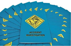 Marcom - Accident Investigation Training Booklet - English and Spanish, Safety Meeting Series - Top Tool & Supply