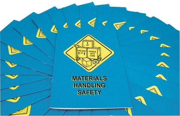 Marcom - Materials Handling Safety Training Booklet - English and Spanish, Safety Meeting Series - Top Tool & Supply