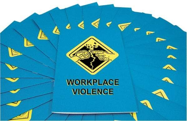 Marcom - Workplace Violence Training Booklet - English and Spanish, Safety Meeting Series - Top Tool & Supply