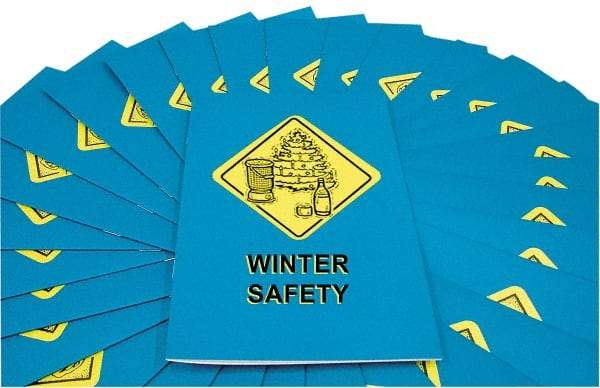 Marcom - Winter Safety Training Booklet - English and Spanish, Safety Meeting Series - Top Tool & Supply