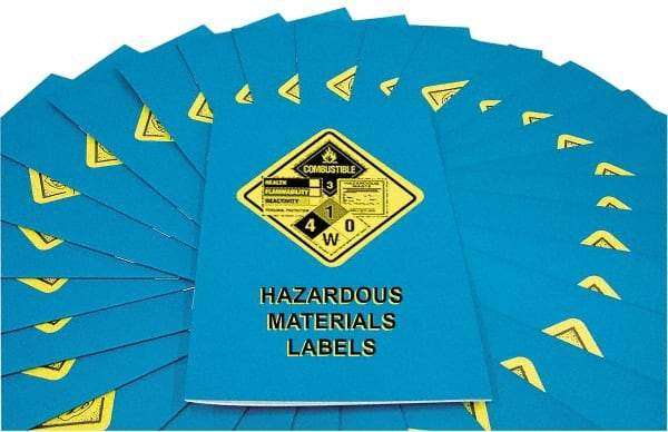 Marcom - Hazardous Materials Labels Training Booklet - English and Spanish, Safety Meeting Series - Top Tool & Supply