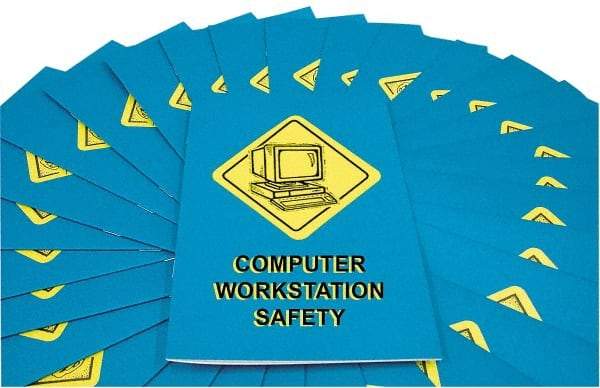 Marcom - Computer Workstation Safety Training Booklet - English, Safety Meeting Series - Top Tool & Supply