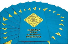 Marcom - Handling a Sexual Harassment Investigation Training Booklet - English and Spanish, Safety Meeting Series - Top Tool & Supply