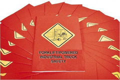 Marcom - Forklift Powered Industrial Truck Safety Training Booklet - English and Spanish, Regulatory Compliance Series - Top Tool & Supply