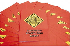 Marcom - Suspended Scaffolding Safety Training Booklet - English and Spanish, Regulatory Compliance Series - Top Tool & Supply