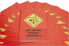 Marcom - DOT HazMat General Awareness Training Booklet - English, Regulatory Compliance Series - Top Tool & Supply