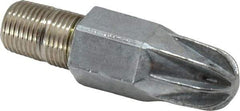 Guardair - Blow Gun Low Volume - 1/4 NPT, 1-1/2" Hose Length, Zinc - Top Tool & Supply