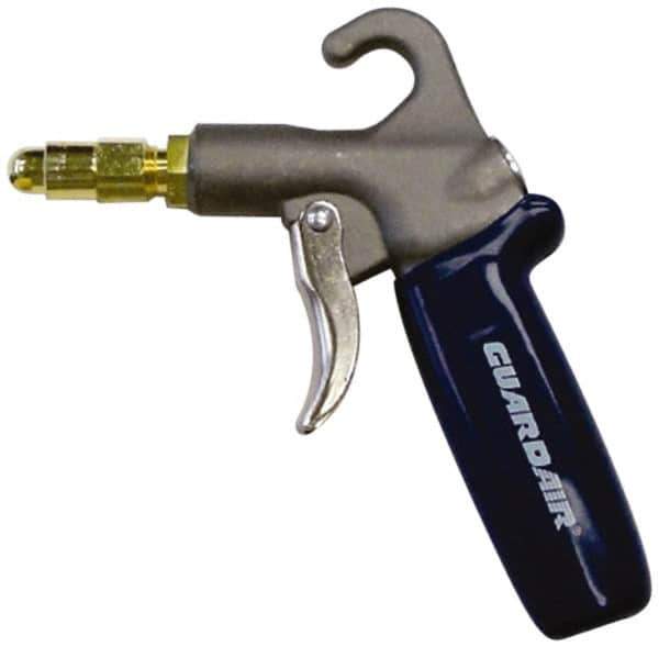 Guardair - 120 Max psi Low Volume Safety Air Gun - 1/4 NPT Inlet, Brass - Top Tool & Supply