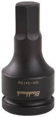 Blackhawk by Proto - 3/4" Drive, 24mm Impact Hex Bit Socket - 3-1/2" OAL - Top Tool & Supply