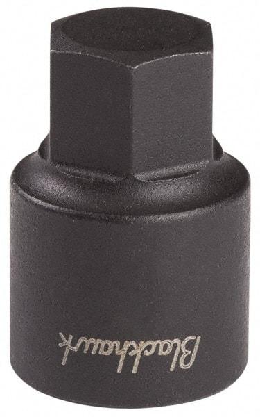 Blackhawk by Proto - 3/8" Drive, 17mm Impact Hex Bit Socket - 3-1/2" OAL - Top Tool & Supply