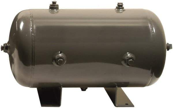 Campbell Hausfeld - 10 Gallon, 175 Max psi Air Receiver - 24-1/2" Long x 12" Deep - Top Tool & Supply