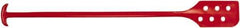 Remco - Red Polypropylene Mixing Paddle with Holes - 52" Overall Length - Top Tool & Supply