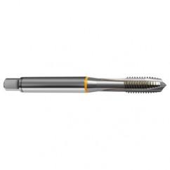 12-24 Dia. - 2B - 3 FL - Cobalt Plug Yellow Ring Tap - Bright Finish FORM-B DIN 371 - Top Tool & Supply