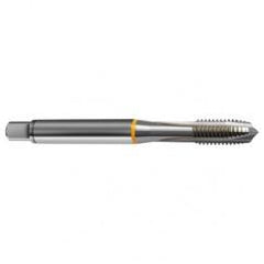 12-24 Dia. - 2B - 3 FL - Cobalt Plug Yellow Ring Tap - Bright Finish FORM-B DIN 371 - Top Tool & Supply