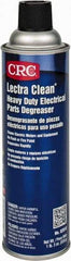 CRC - 19 Ounce Aerosol Electrical Grade Cleaner/Degreaser - 37,500 Volt Dielectric Strength, Nonflammable, Food Grade - Top Tool & Supply