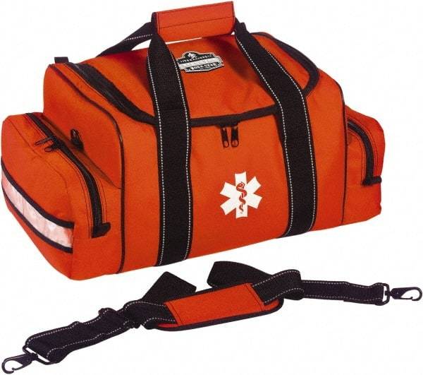 Ergodyne - 1,690 Cubic Inch, 600D Polyester Trauma Bag - Orange - Top Tool & Supply