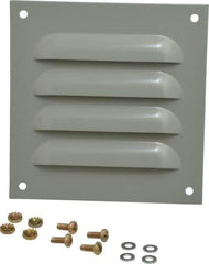 Cooper B-Line - Electrical Enclosure Steel Louver Plate Kit - For Use with Enclosures - Top Tool & Supply