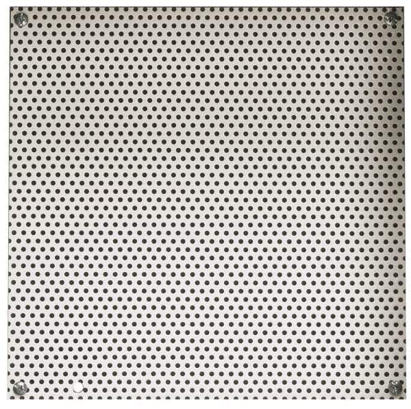 Cooper B-Line - 28-1/2" OAW x 32" OAH Powder Coat Finish Electrical Enclosure Perforated Panel - 36" x 30" Box, 16 Gauge Steel, Use with 363012-1/36306-1/36308-1 - Top Tool & Supply